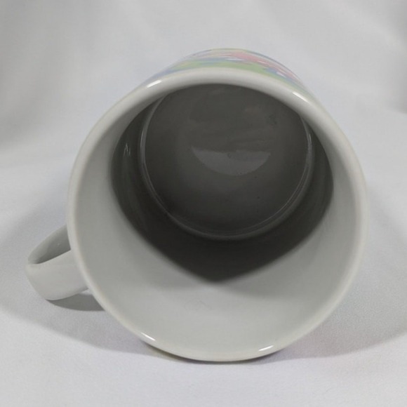 Mars M&M Candy Easter Coffee Mug by Galerie Green Red Yellow Blue - Picture 6 of 7